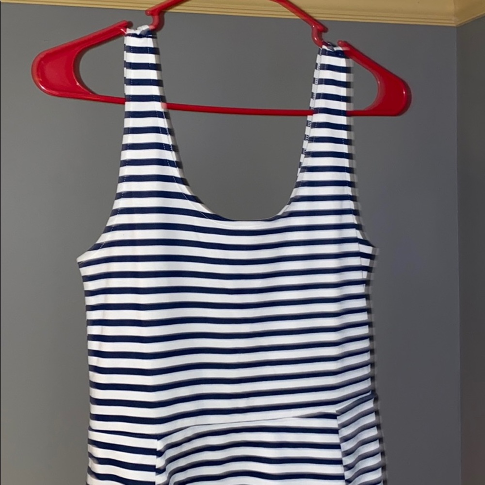 Striped sun dress